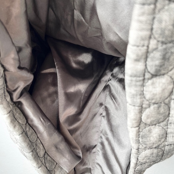 Erica Women’s Grey Quilted/ Studded/ Office Dress Large.. good condition. - Picture 5 of 11